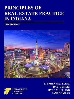 cover image of Principles of Real Estate Practice in Indiana